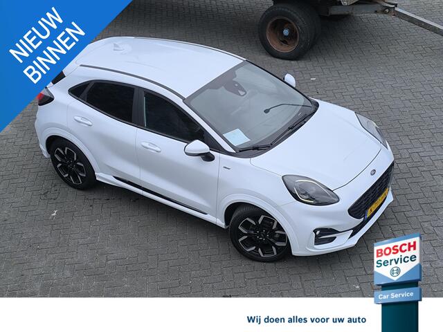 Ford PUMA 1.0 EcoBoost Hybrid ST-Line X Trekhaak afnb, carplay, DAB+ B&O audio, Hybride, 18 inch Sport velgen