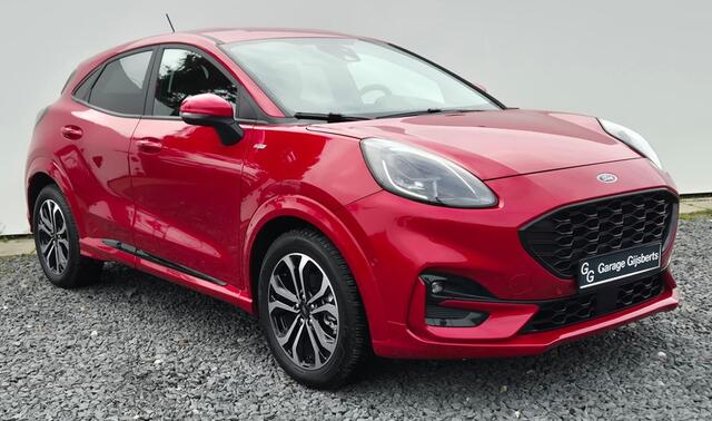 Ford PUMA 1.0 hybrid ST-Line 155 PK - Adaptieve cruise control - Camera achter - Dodehoek detectie - Parkeer assistent - Winterpack - 17 Lichtmetaal All seasons - Privacy glass .