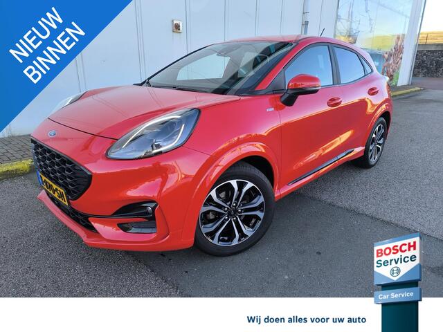 Ford PUMA 1.0 EcoBoost Hybrid ST-Line Carplay Dab+, parkdistance, Navi, prive glas, 1e eigenaar