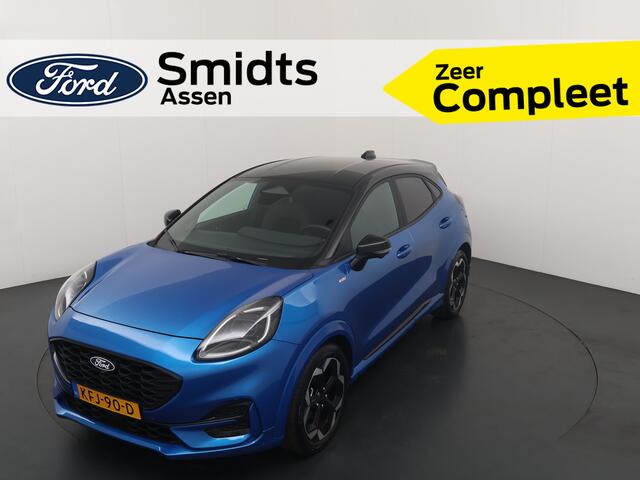 Ford PUMA EcoBoost Hybrid 155 pk ST-Line X | Trekhaak | Winter Pack | 360° Camera | B&O | Adapt. cruise | Gar. tm 2028