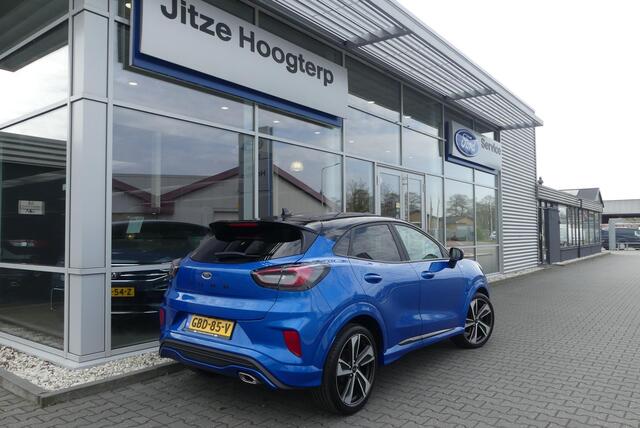 Ford PUMA 1.0 EcoBoost Hybrid ST-Line X WINTER PACK, ADAPT. CRUISE, CLIMA, NAVI, CAMERA, PDC V&A, APPLE CARPLAY/ANDROID AUTO, BLIS, KEYLESS, B&O, ELEKT. ACHTERKLEP, 35.951KM