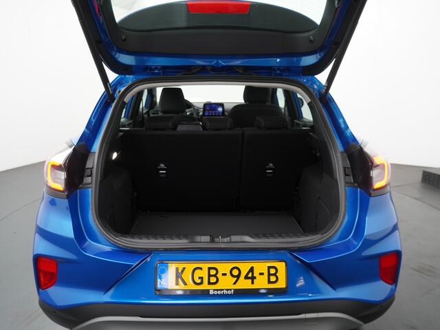 Ford PUMA EcoBoost Hybrid 125pk Titanium | Trekhaak | Pano | Elek achterklep | Winterpack | Adapt. Cruise | Dodehoek detectie | Camera |