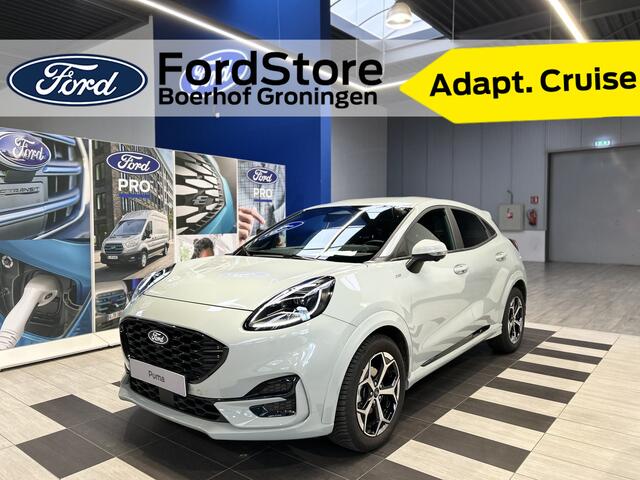Ford PUMA EcoBoost Hybrid 125 pk ST-Line X | Winter Pack | Adapt. cruise | 360° Camera | B&O | All-season | Gar. tm 2029 |