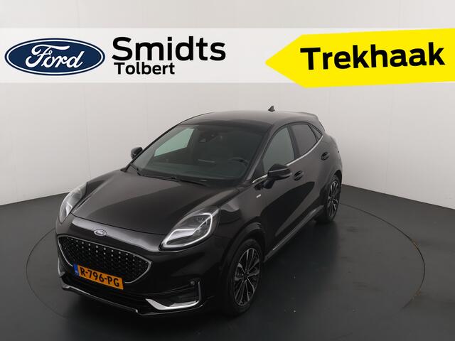 Ford PUMA 125PK EcoBoost Hybrid ST-Line Vignale | Automaat | Trekhaak afn. | Leder | Pano | Winterpack | Elekt. achterklep | Adapt. cruise | Park assist