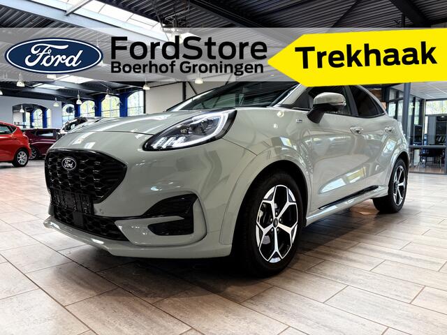 Ford PUMA EcoBoost 155 pk Hybrid ST-Line | Trekhaak | Winter Pack | Adapt. Cruise | Pano | B&O | Elektr. achterklep | fabr. gar. tm 03/2027 |