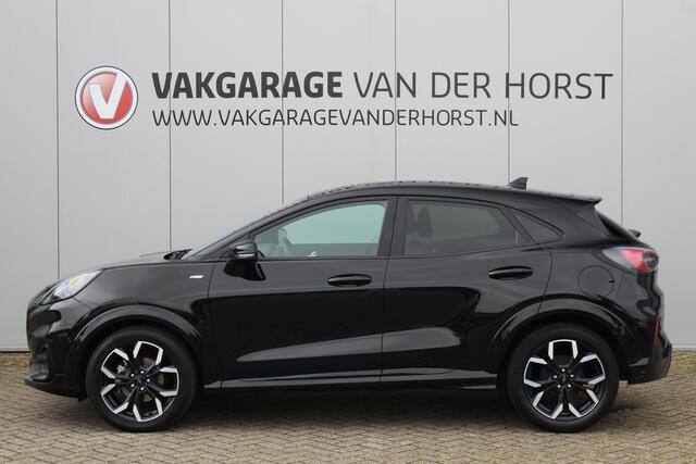 Ford PUMA 1.0 EcoBoost Hybrid ST-Line X AUTOMAAT! Erg nette en goed onderhouden Ford Puma ! airco, navigatie, telefoonvoorb., cruise control, lane assist, B&O soundsystem, LED verlichting, camera, parkeersensoren v+a etc.