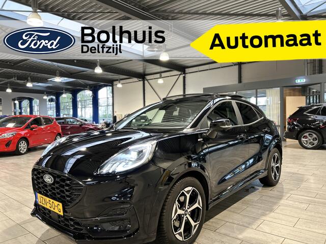 Ford PUMA EcoBoost Hybrid 125pk ST-Line | Trekhaak | Winter Pack | Pano | Adapt. Cruise | 360 Camera | Elek. Klep | All-seasons |