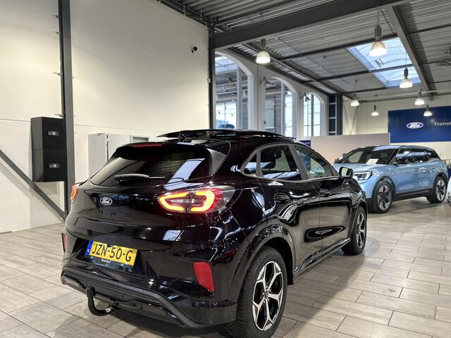 Ford PUMA EcoBoost Hybrid 125pk ST-Line | Trekhaak | Winter Pack | Pano | Adapt. Cruise | 360 Camera | Elek. Klep | All-seasons |