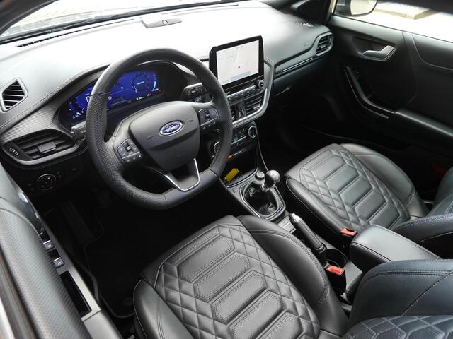 Ford PUMA 1.0 EcoBoost Hybrid ST-Line X | Panorama dak | Lederen bekleding | All Season | Stoel en stuurverwarming | Climate control | Led koplampen | Navigatie