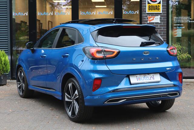 Ford PUMA 1.0 155PK Hybrid ST-Line Vignale Pano/Leder/B&O/Keyless/Camera/Winter/ACC/ECC/19"/Trekhaak afn.