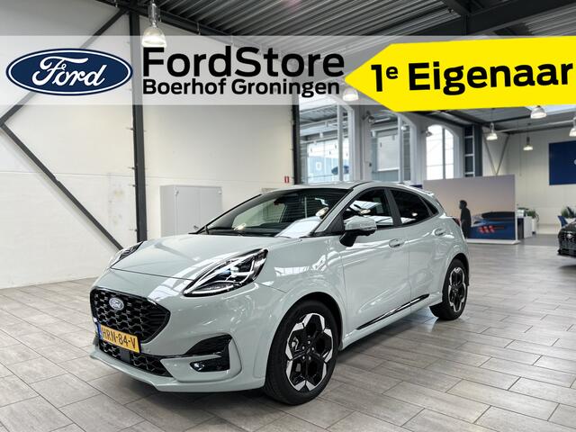 Ford PUMA EcoBoost Hybrid 125 pk ST-Line X | Trekhaak | Winter Pack | 360° | B&O | El. a. klep | Adapt. Cruise | 1e eig. |
