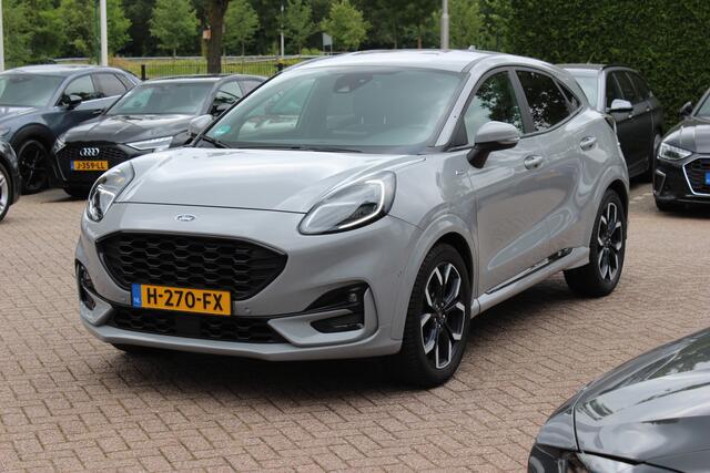 Ford PUMA 1.0 EcoBoost Hybrid ST-Line X First Edition / Trekhaak / Camera / B&O / Keyless / CarPlay / Half Leder / 18'' / Stoel+Stuurverwarming / Dodehoek / DAB / ACC