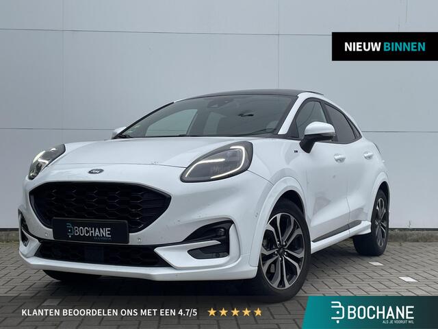 Ford PUMA 1.0 EcoBoost Hybrid ST-Line X First Edition | Elektrisch open dak | Camera | Navigatie |