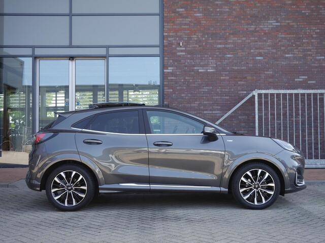 Ford PUMA 1.0 EcoBoost Hybrid ST-Line X Gold Edition | Panoramadak | Trekhaak | Lederen bekleding | Keyless entry & Start | Navigatie | Dealer oh | B&O geluid