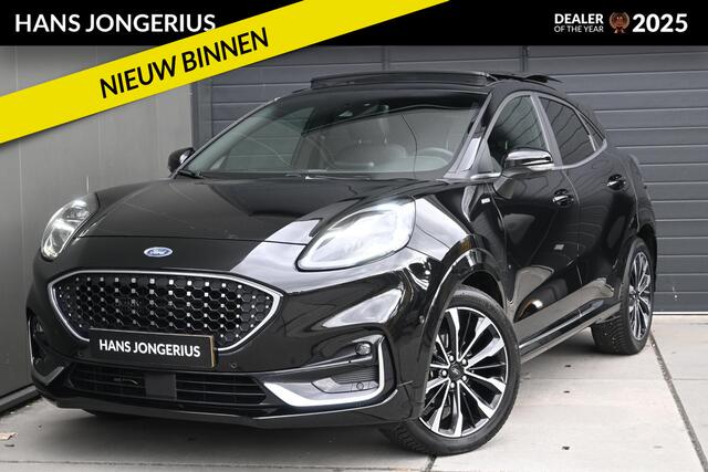 Ford PUMA 1.0 EcoBoost Hybrid ST-Line Vignale | TREKHAAK | SCHUIF/KANTELDAK | STUUR/STOELVERWARMING | CAMERA | NAVI | LEDER | CRUISE CONTROL | CLIMATE CONTROL | PDC | LMV