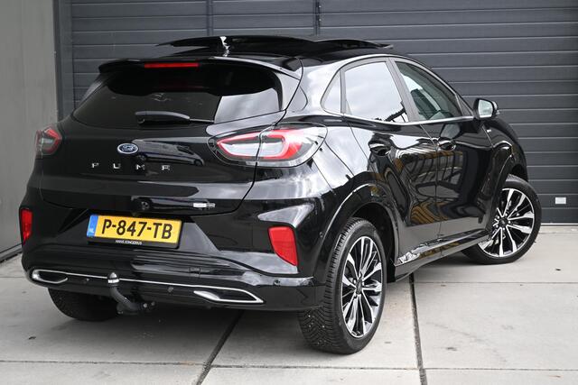 Ford PUMA 1.0 EcoBoost Hybrid ST-Line Vignale | TREKHAAK | SCHUIF/KANTELDAK | STUUR/STOELVERWARMING | CAMERA | NAVI | LEDER | CRUISE CONTROL | CLIMATE CONTROL | PDC | LMV