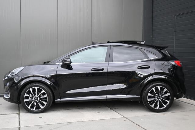 Ford PUMA 1.0 EcoBoost Hybrid ST-Line Vignale | TREKHAAK | SCHUIF/KANTELDAK | STUUR/STOELVERWARMING | CAMERA | NAVI | LEDER | CRUISE CONTROL | CLIMATE CONTROL | PDC | LMV