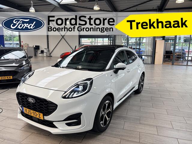 Ford PUMA EcoBoost 125 pk Hybrid ST-Line | Trekhaak | Winter Pack | Adapt. Cruise | Pano | Elektr. achterklep | fabr. gar. tm 03/2027 |