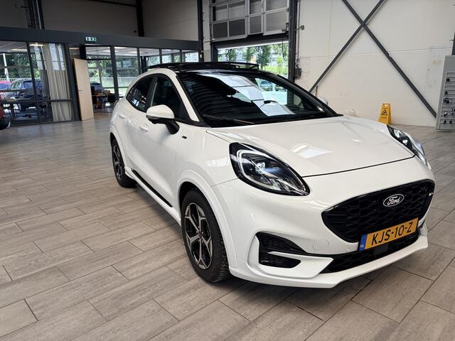 Ford PUMA EcoBoost 125 pk Hybrid ST-Line | Trekhaak | Winter Pack | Adapt. Cruise | Pano | Elektr. achterklep | fabr. gar. tm 03/2027 |