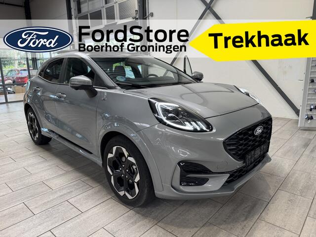 Ford PUMA EcoBoost 125 pk Hybrid ST-Line | Trekhaak | Winter Pack | Adapt. Cruise | Pano | Full LED | Elektr. achterklep |