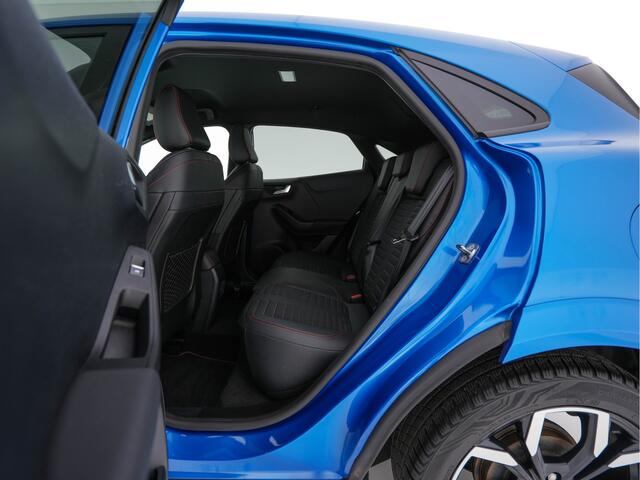 Ford PUMA 1.0 EcoBoost Hybrid ST-Line X Aut. *LEATHER-FABRIC | ADAPTIVE-CRUISE | FULL-LED | BANG&OLUFSEN | BLIND-SPOT | CAMERA | HEATED-SPORTSEATS | DIGI-COCKPIT | NAVI-FULLMAP | PRIVACY-GLASS | KEYLESS | ECC | PDC | TOWBAR | 18''A