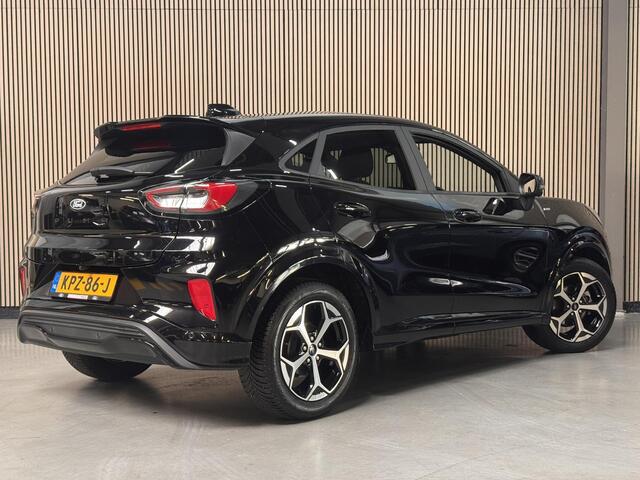 Ford PUMA 155pk Eco Hybrid Automaat ST-Line X Led Matrix Leder Navi 360 Camera Adap Cruise Winter Dodehoek pack