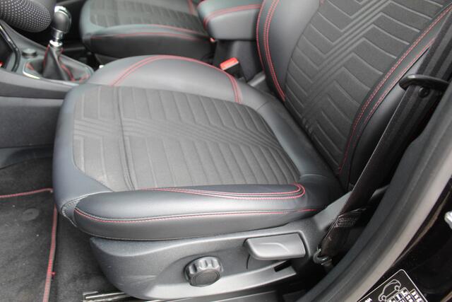 Ford PUMA 1.0-125pk EcoBoost Hybrid ST-Line X. April 2024 ! Slechts 9.700km ! Autm. airco, navigatie, telefoonvoorb., camera, pdc v+a, parkeerassistent, LED verl., metallic lak, LM wielen, stoel-, stuur- en voorraamverw., lane- en sideassist, adapt. cruise cntrl etc