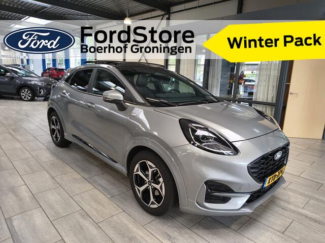 Ford PUMA EcoBoost Hybrid 155pk ST-Line X | Pano | Winter Pack | El. a. klep | B&O | Half leer | Camera | 4 seiz. banden