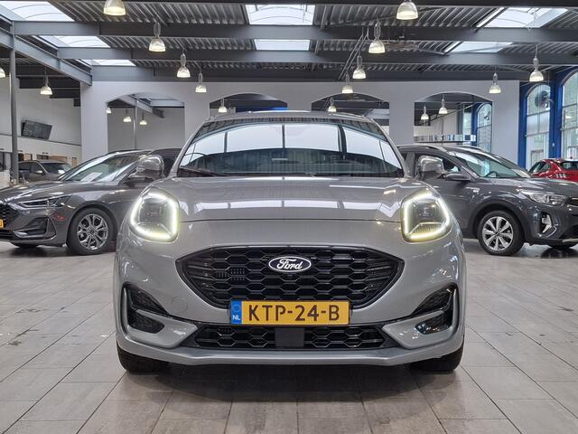 Ford PUMA EcoBoost Hybrid 125pk ST-Line X | Winter Pack | El. a. klep | B&O | Half leer | Cruise | Camera | 4 seiz. banden