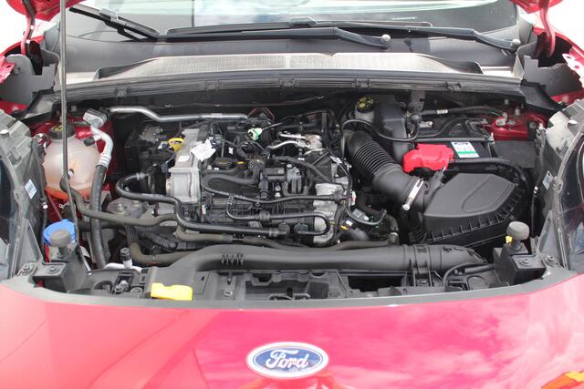 Ford PUMA 1.0-125pk EcoBoost Mild-Hybrid Titanium X. Mooie, chique en luxe Ford Puma, hoge in- en uitstap ! Autm. airco, adapt. cruise cntrl, side- en lane assist, stoel-, stuur- en voorraamverw., navigatie, telefoonvoorb., all season banden, LED verl., B&O soundsyst. etc.