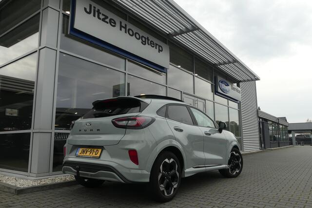 Ford PUMA 1.0 EcoBoost Hybrid ST-Line X AFN. TREKHAAK, PANO, 360° CAMERA, WINTER PACK, ADAPT. CRUISE, CLIMA, NAVI, PDC V&A, APPLE CARPLAY/ANDROID AUTO, BLIS, KEYLESS, B&O, ELEKT. ACHTERKLEP, 22.897KM