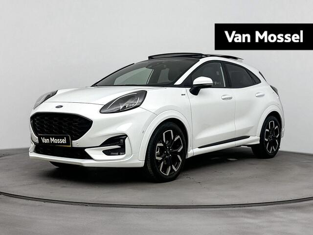 Ford PUMA 1.0 EcoBoost 125Pk Hybrid ST-Line X | Navigatie | Apple & Android Carplay | B&O Geluidsysteem | Afneembare Trekhaak | Parkeersensoren Voor & Achter + Camera | Stoel, Stuur en Ruitverwarming | Adaptieve Cruise Control |