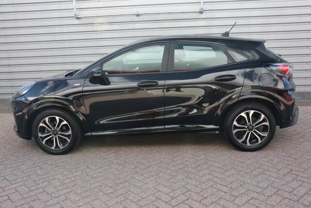 Ford PUMA 1.0 EcoBoost Hybrid ST-Line O.a: Stoel+stuurverw, DAB, PDC, Clima, Cruise, Etc. All-in prijs!