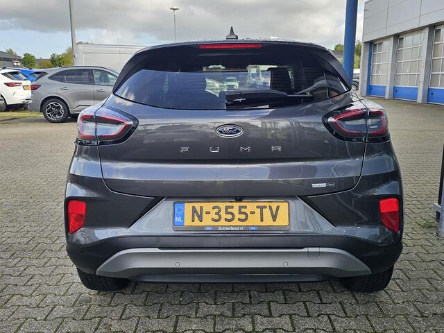 Ford PUMA 1.0 EcoBoost Hybrid Titanium X Adaptive cruise control | Half leder | Full led | Achteruitrijcamera | Elektrisch bedienbare achterklep | Keyless entry | 18'' velgen etc.