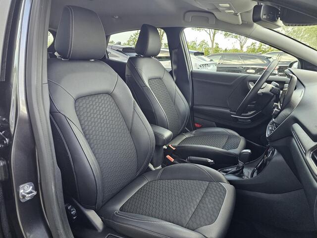 Ford PUMA 1.0 EcoBoost Hybrid Titanium X Adaptive cruise control | Half leder | Full led | Achteruitrijcamera | Elektrisch bedienbare achterklep | Keyless entry | 18'' velgen etc.