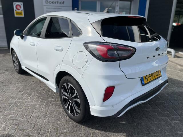 Ford PUMA EcoBoost Hybrid ST-Line 125PK | Nw geleverd 1e Eig. | Winterpack | Clima | Cruise | Privacy glass | Carplay | Draadloos laden telefoon |