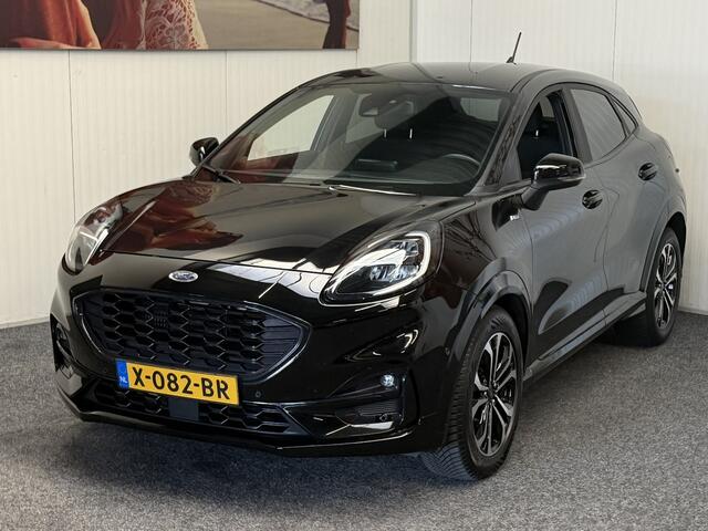 Ford PUMA 1.0 ECOBOOST TITANIUM X AUTOMAAT NAVIGATIE ADAPTIVE CRUISE CONTROL APPLE CARPLAY/ANDROID RIJSTROOKSENSOREN DODEHOEKSENSOREN ACHTERUITRIJCAMERA ZEER MOOI !!