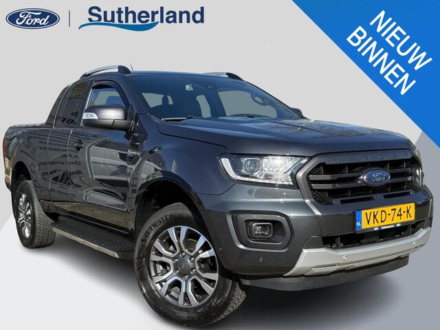 Ford RANGER 2.0 EcoBlue Wildtrak Supercab 213pk Automaat | Trekhaak | Adaptieve Cruise | Rollertop | Achteruitrijcamera