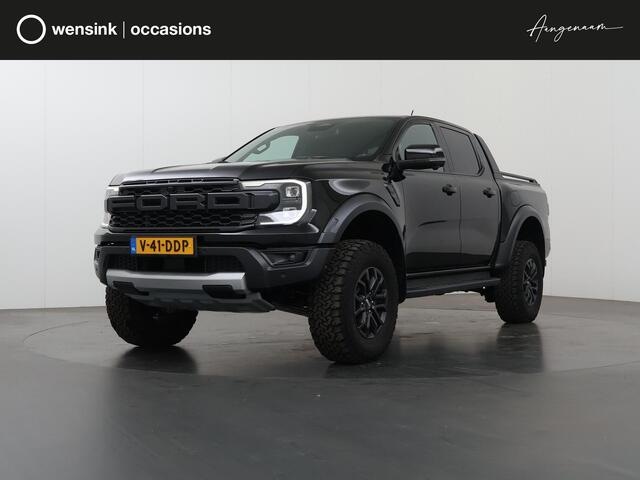 Ford RANGER 2.0 ECOBLUE RAPTOR | 204PK Aut. | 4WD | DOUBLE CAB | NL AUTO | DEALER ONDERHOUDEN | PERFORMANCE STOELEN | RONDOM CAMERA | AFDEKHOES | ADAPTIVE CRUISE | PERFORMANCE LED | ABSOLUTE BLACK METALLIC | SUPER COMPLEET