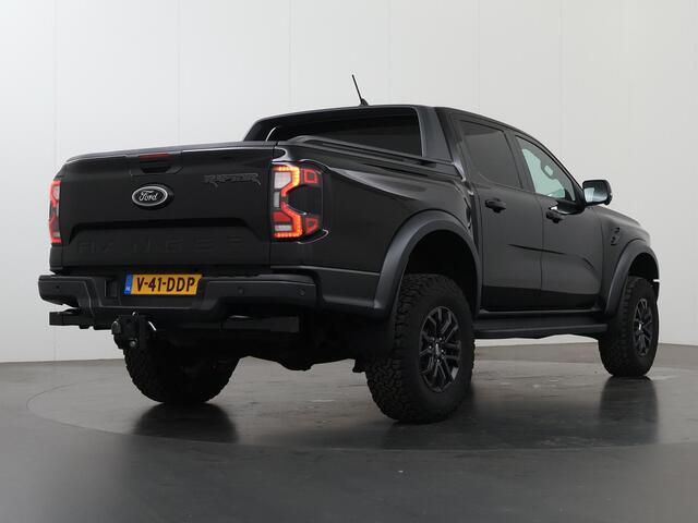 Ford RANGER 2.0 ECOBLUE RAPTOR | 204PK Aut. | 4WD | DOUBLE CAB | NL AUTO | DEALER ONDERHOUDEN | PERFORMANCE STOELEN | RONDOM CAMERA | AFDEKHOES | ADAPTIVE CRUISE | PERFORMANCE LED | ABSOLUTE BLACK METALLIC | SUPER COMPLEET