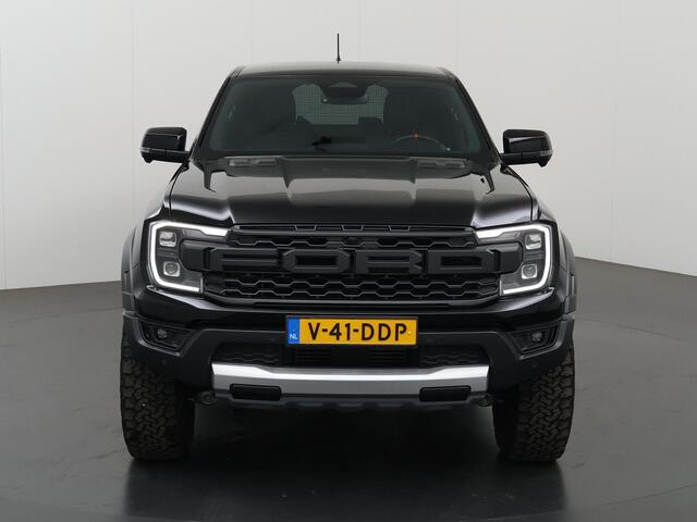 Ford RANGER 2.0 ECOBLUE RAPTOR | 204PK Aut. | 4WD | DOUBLE CAB | NL AUTO | DEALER ONDERHOUDEN | PERFORMANCE STOELEN | RONDOM CAMERA | AFDEKHOES | ADAPTIVE CRUISE | PERFORMANCE LED | ABSOLUTE BLACK METALLIC | SUPER COMPLEET