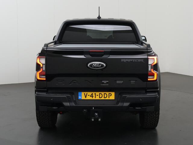 Ford RANGER 2.0 ECOBLUE RAPTOR | 204PK Aut. | 4WD | DOUBLE CAB | NL AUTO | DEALER ONDERHOUDEN | PERFORMANCE STOELEN | RONDOM CAMERA | AFDEKHOES | ADAPTIVE CRUISE | PERFORMANCE LED | ABSOLUTE BLACK METALLIC | SUPER COMPLEET