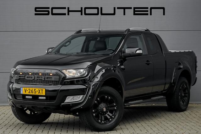 Ford RANGER 3.2 TDCi Wildtrak Supercab Raptor Uitlaat Marge 1e Eig ACC Rollertop