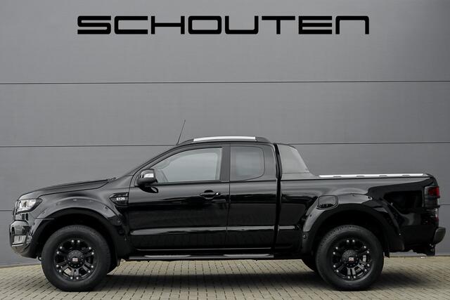 Ford RANGER 3.2 TDCi Wildtrak Supercab Raptor Uitlaat Marge 1e Eig ACC Rollertop