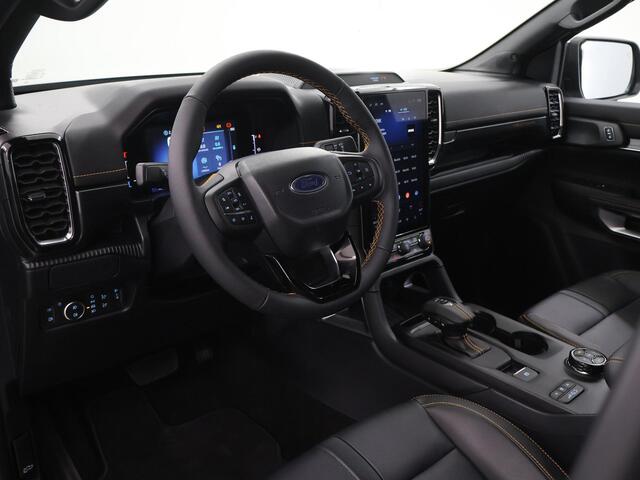 Ford RANGER WILDTRAK | DOUBLE CAB | 2.5 PHEV | HYBRID 5-ZITS | 360 CAMERA | 3500 KG TREKHAAK AFNEEMBAAR | ADAPTIVE CRUISE | BLIND-SPOT | STOELVERWARMING | LEDER | LED | PLUG IN HYBRIDE | METALLIC