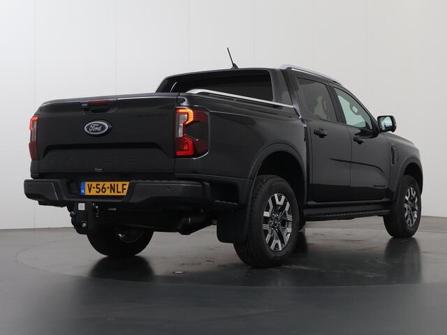 Ford RANGER WILDTRAK | DOUBLE CAB | 2.5 PHEV | HYBRID 5-ZITS | 360 CAMERA | 3500 KG TREKHAAK AFNEEMBAAR | ADAPTIVE CRUISE | BLIND-SPOT | STOELVERWARMING | LEDER | LED | PLUG IN HYBRIDE | METALLIC