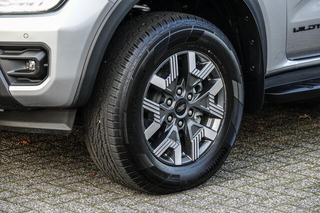 Ford RANGER Wildtrak 2.3PHEV 280Pk Aut. | Plug In Hybride | Double Cab | 5-Persoons | 3.500Kg trekgewicht | Trekhaak | Elek. Rollertop | 18'' | Iconic Silver