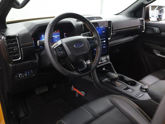 Ford RANGER 2.0 BI-TURBO 4WD | 204 PK | SUPER CAB | WILDRAK | ADAPTIVE CRUISE CONTROL | 2-ZITS | 360 GRADEN CAMERA | CLIMATE CONTROL | APPLE CARPLAY / ANDROID AUTO | STOEL / STUURVERWARMING | 3500 KG TREKHAAK | BLIND SPOT | LANE-ASSIST