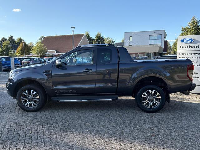 Ford RANGER 2.0 EcoBlue Wildtrak Supercab 213pk Automaat | Trekhaak | Adaptieve Cruise | 3.500kg Trekgewicht | Achteruitrijcamera | Rollertop | Dealer onderhouden