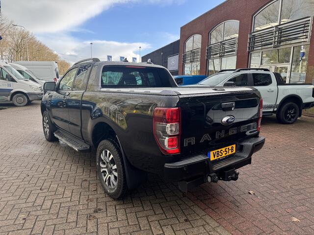 Ford RANGER 2.0 EcoBlue 213 pk Wildtrak Supercab | Trekhaak | Camera | Leer | Adapt. cruise | Roller top | Stoelverw. | Apple Carplay